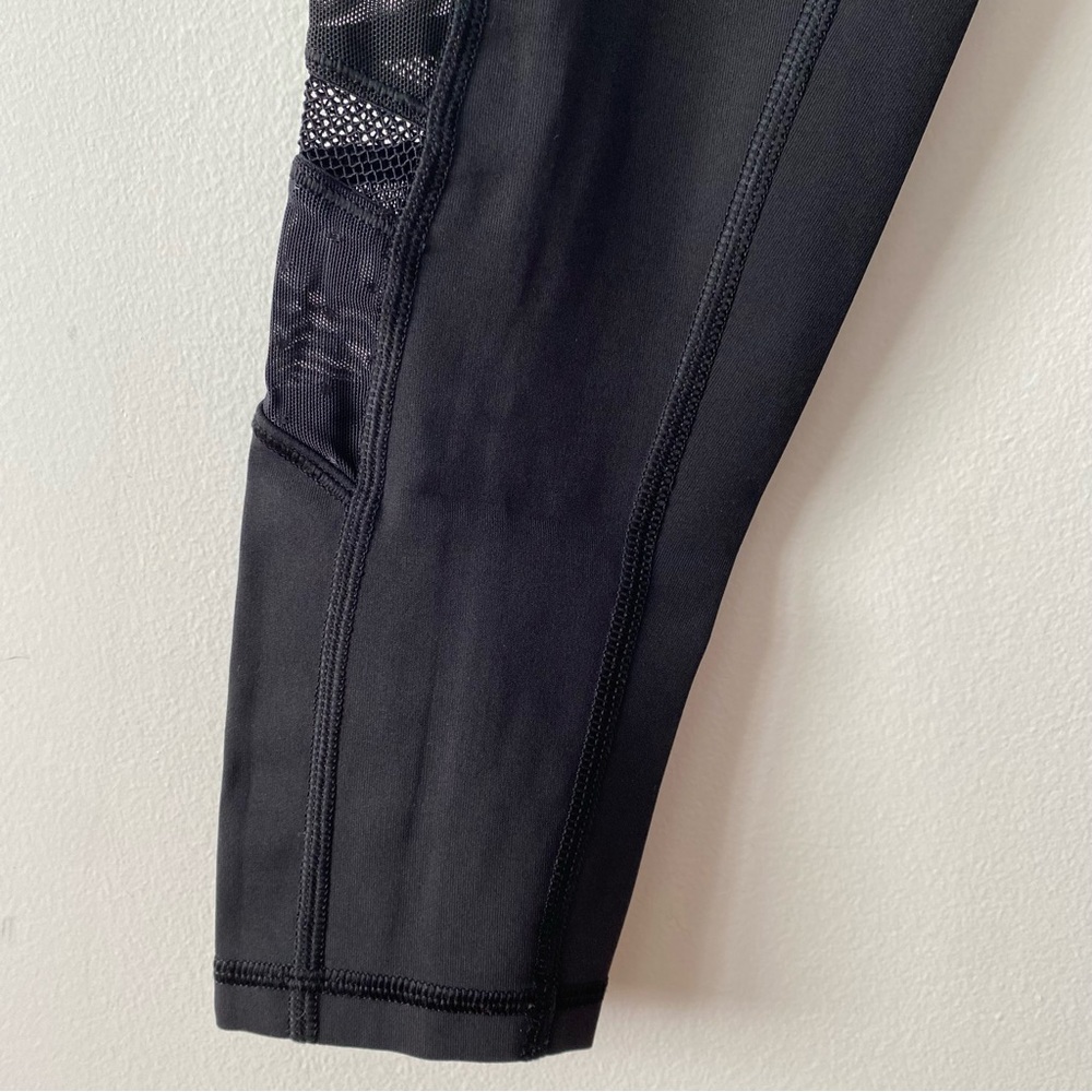 Lululemon Just Breathe Pant mesh leggings in black size 6 - Picture 8 of 17